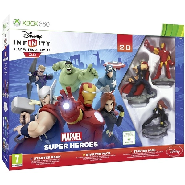 Kit Disney Infinity Marvel Super Heroes Xbox 360 Dvd
