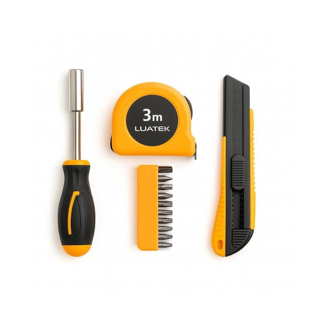 Kit Ferramentas Basicas Manutencao Domesticas Oficina C/4 Peças Lwj-h1806 Luatek