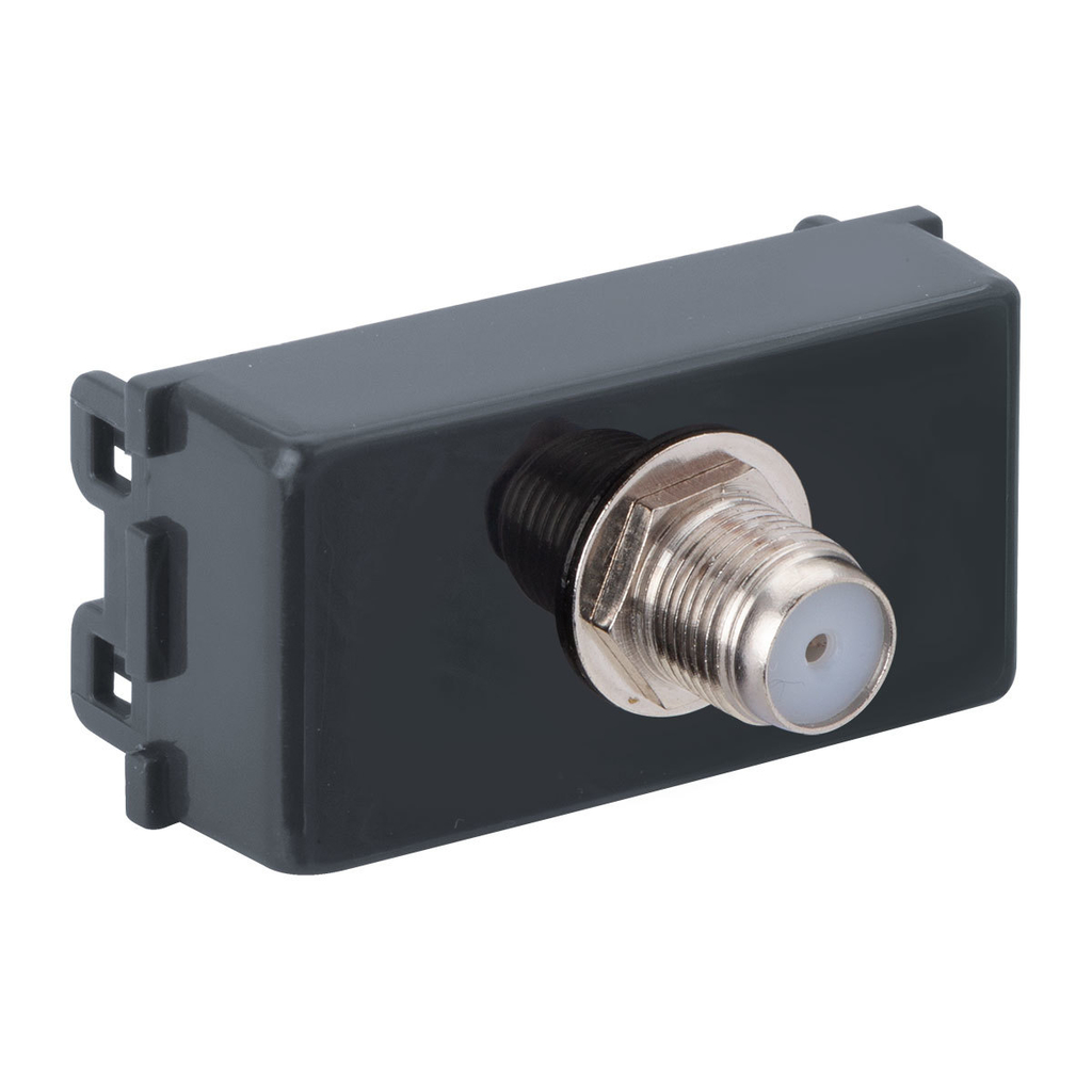 Módulo Tv Cabo Coaxial - Tramontina Liz Grafite - 57215042