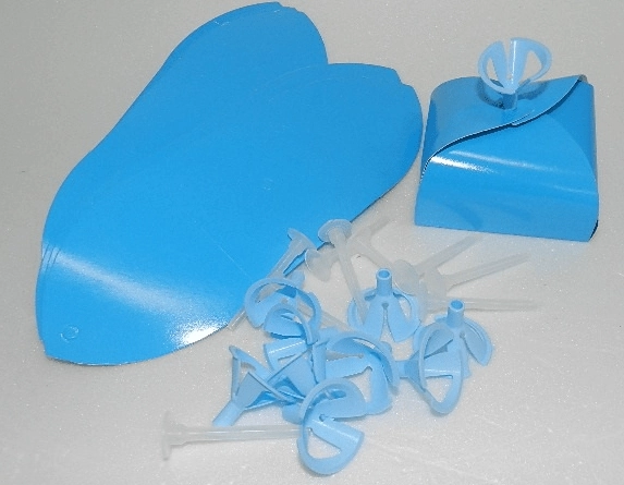 Bolha Papel Lisa Enf Mesa 10cj Azul C.