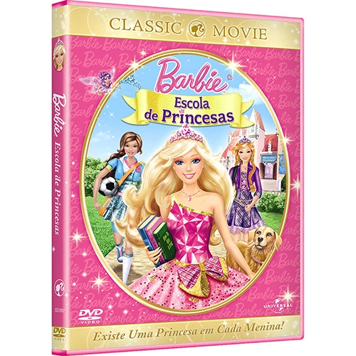 Dvd Barbie Escola De Princesas