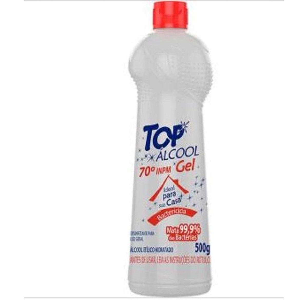 Álcool Gel TOP ALCOOL 500g