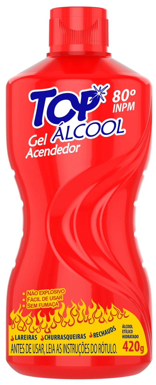 Gel Acendedor Top 80 Inpm 420g