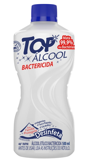 Alcool Top 46 Inpm Bactericida 500ml