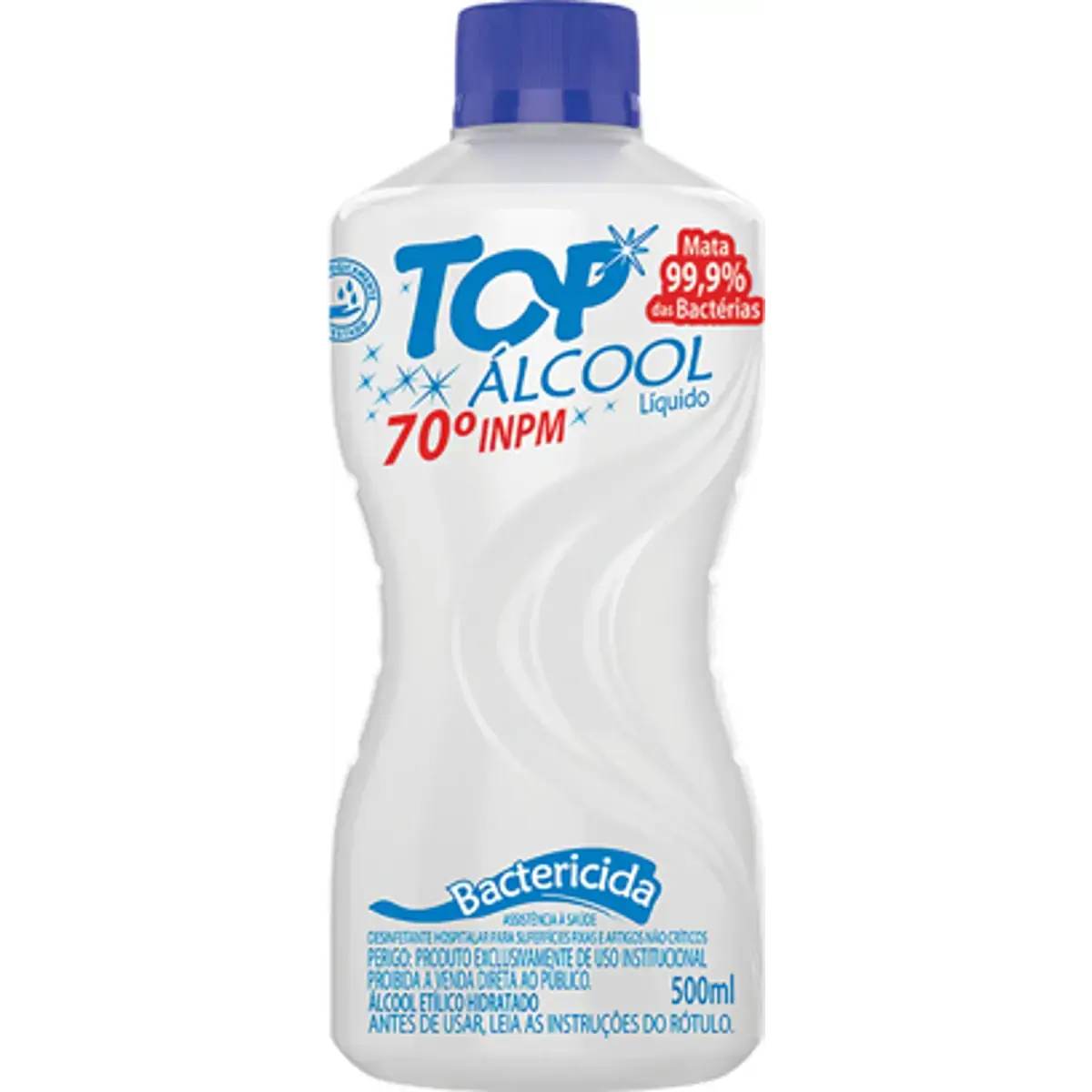Álcool Liquido Top Bactericida 500ml