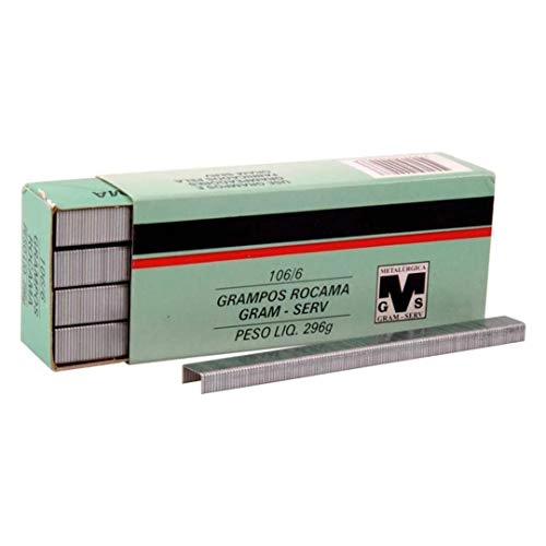 Grampo Para Grampeador 106/6 Gram Serv