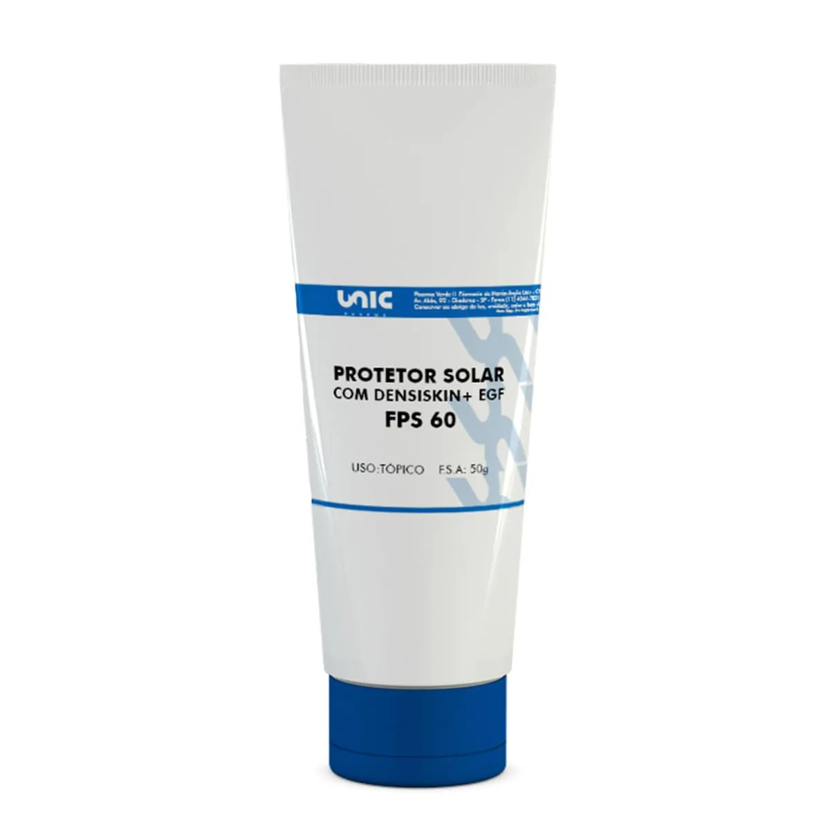 Protetor solar FPS 60 com Densiskin 5% + EGF 1% 50g