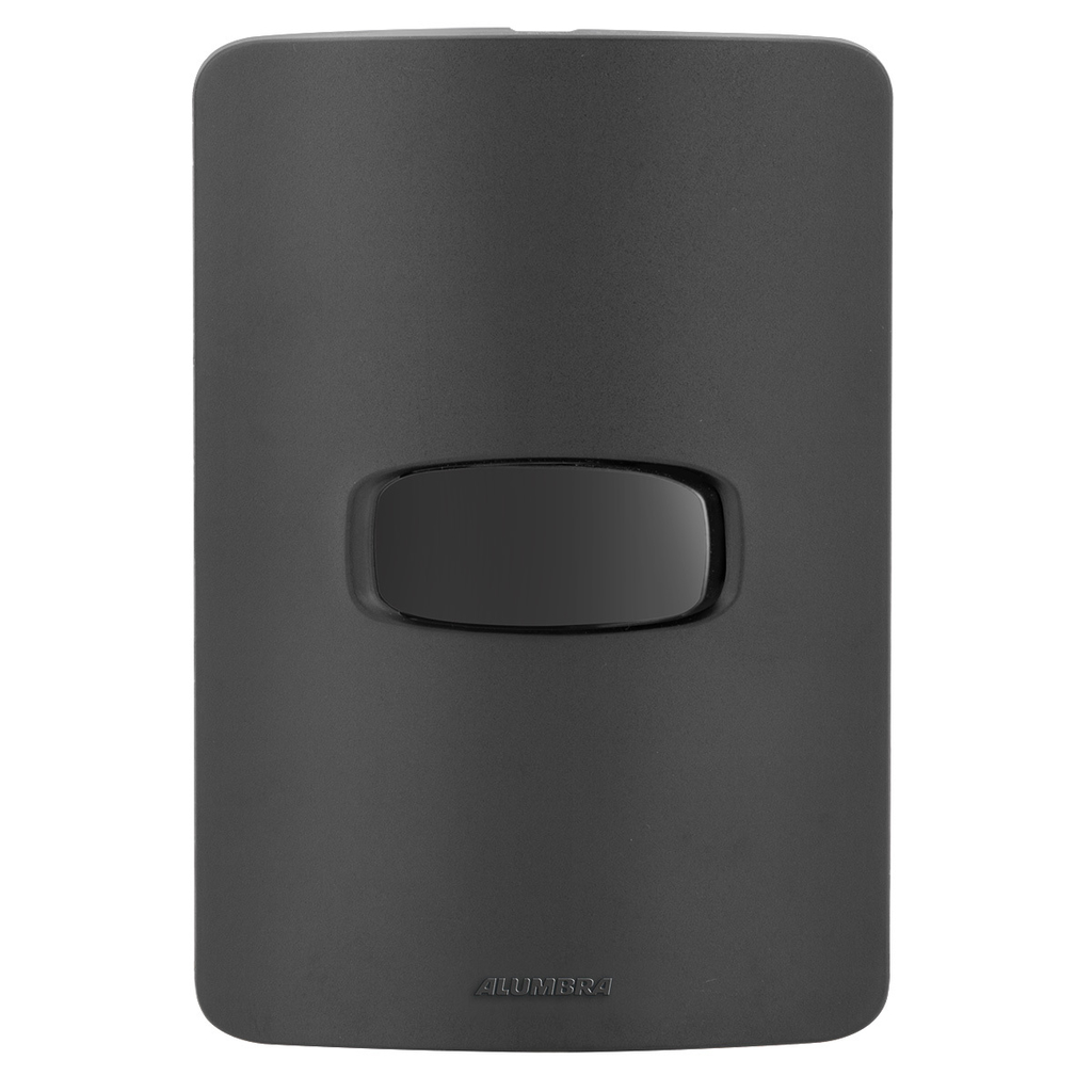 Conjunto 1 Interruptor Paralelo - Alumbra Gracia Black Maxx - Gbmx003