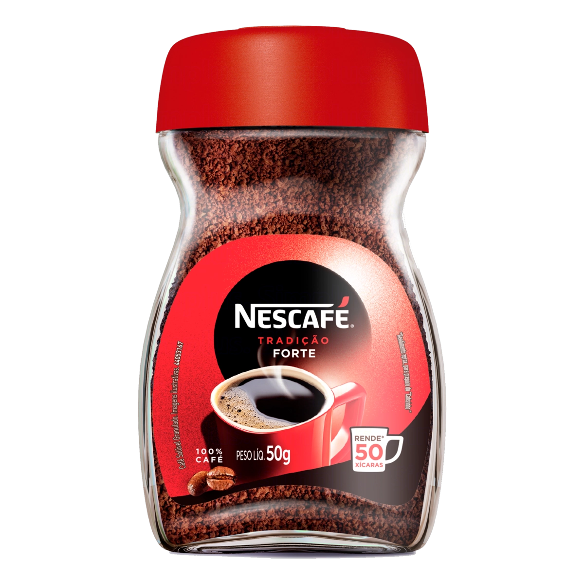Café Solúvel Granulado Forte Nescafé Tradição Vidro 50g