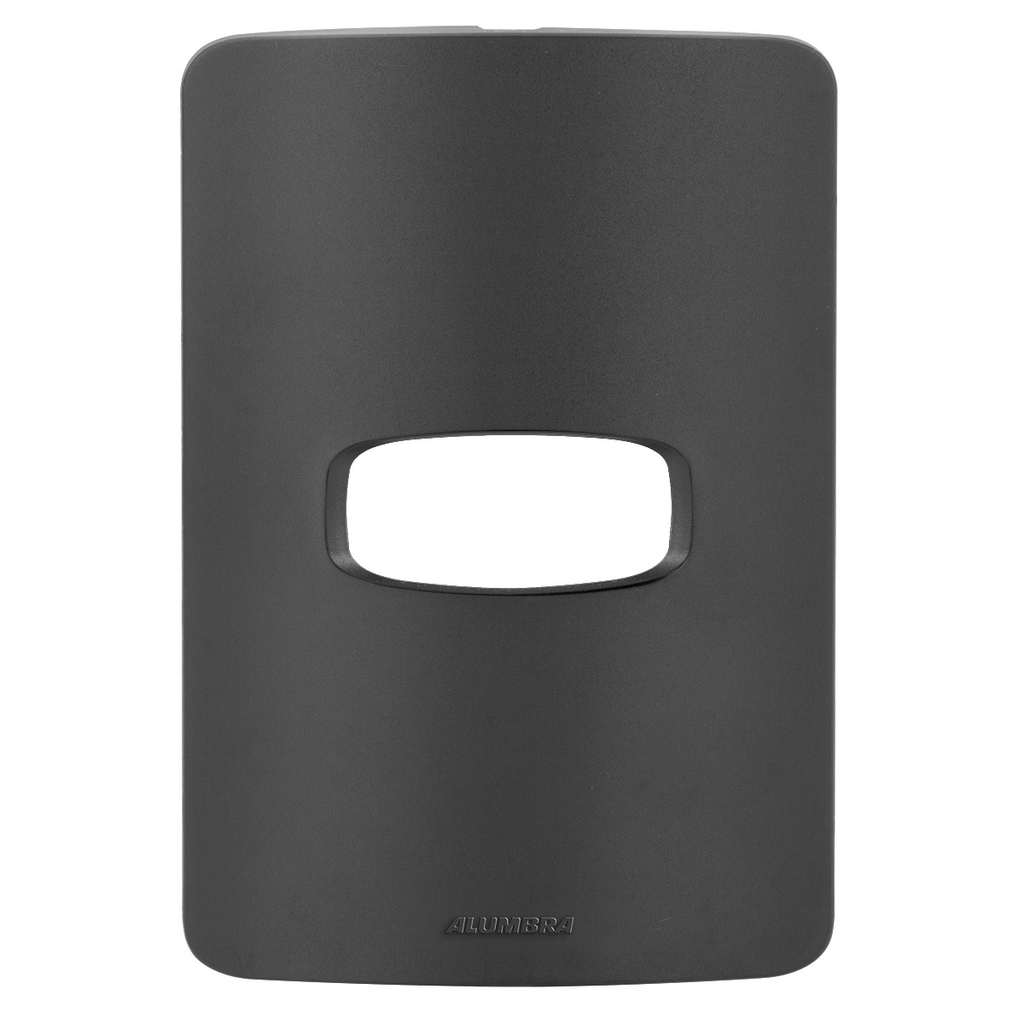 Placa 1 Módulo 4x2 - Alumbra Gracia Black Maxx - Gbmx036