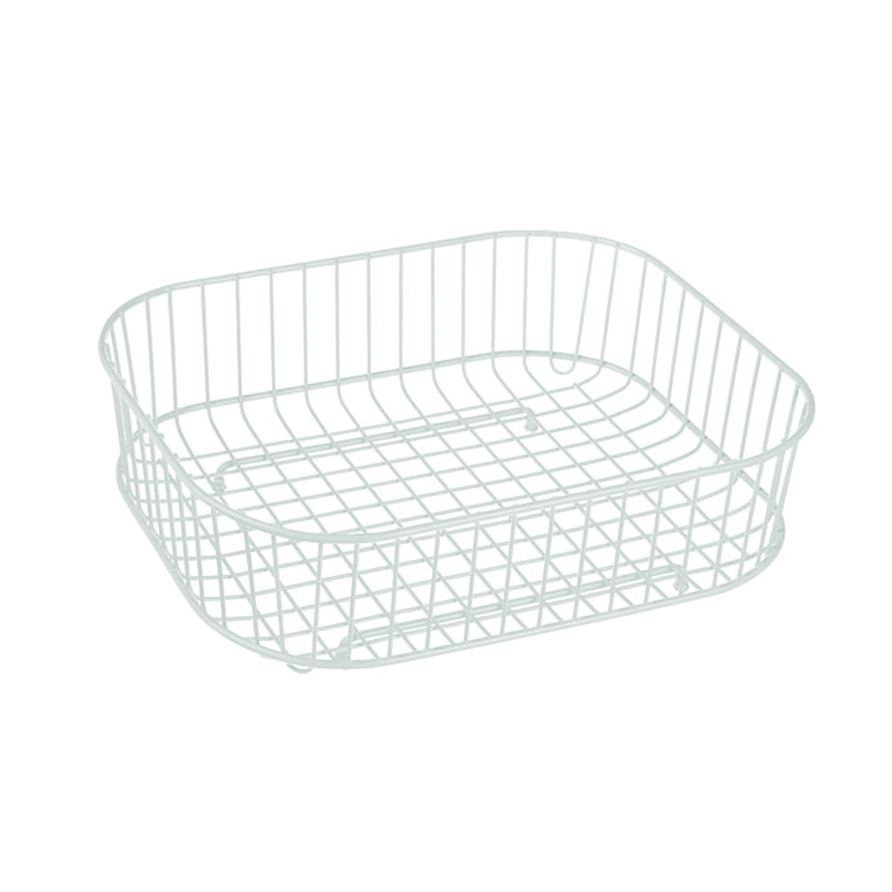 Cesto Escorredor para Cubas Aço Inox 304 Branco 37x31cm Franke