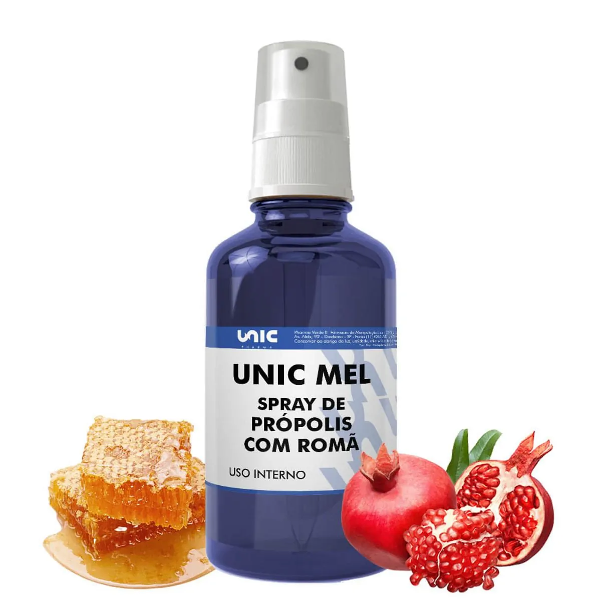 Unic Mel Spray de Própolis com Romã 30 ml