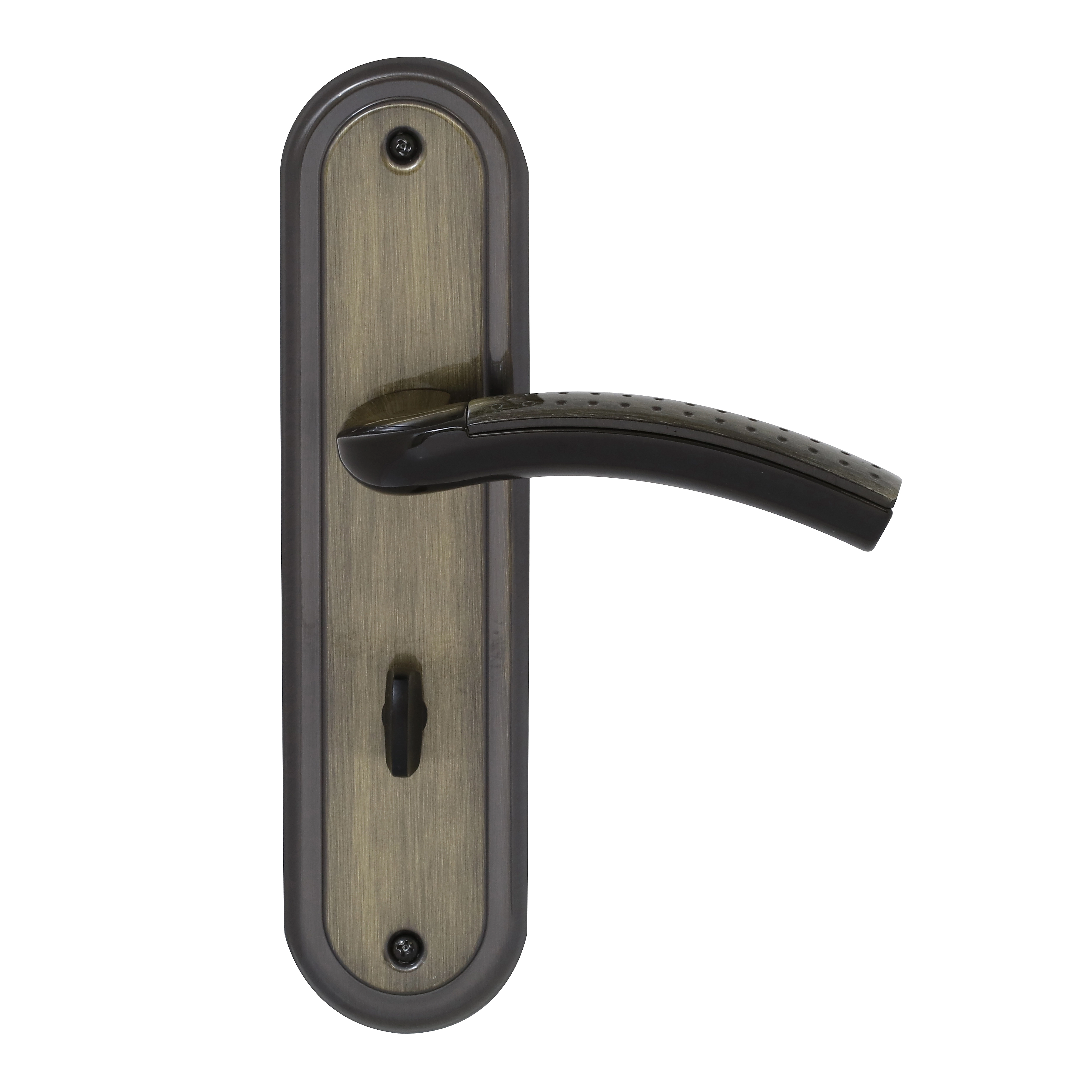 Fechadura Arouca para Porta do Banheiro Antique 55mm Chave Simples Hebe