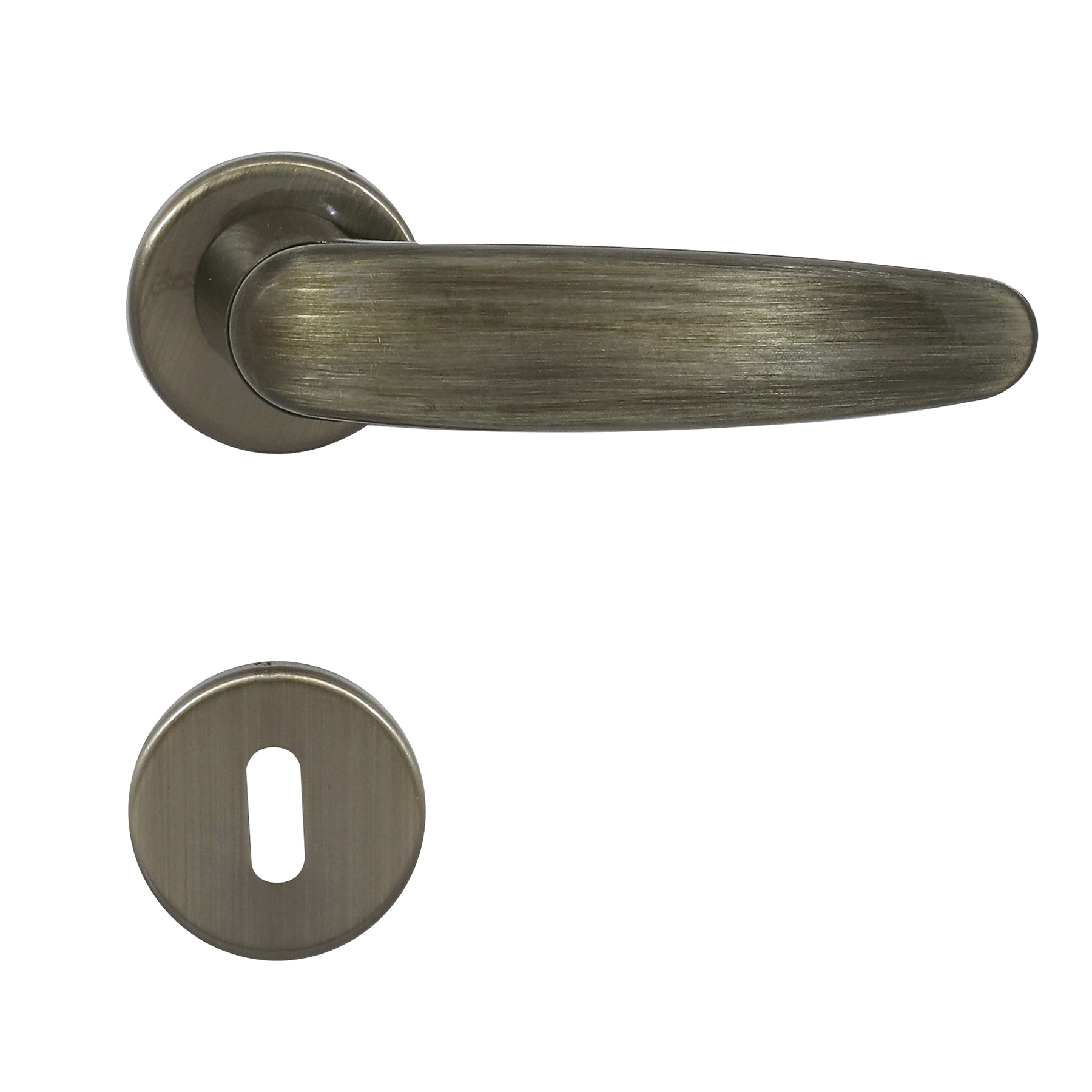 Fechadura Arouca para Porta Interna Antique 40mm Chave Simples Polo Z
