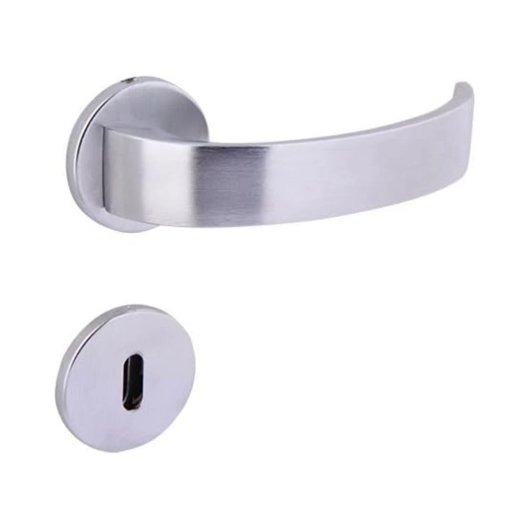 Fechadura Interna Arouca Modelo Arc 4086546/55 - Zce - Cromado Escovado