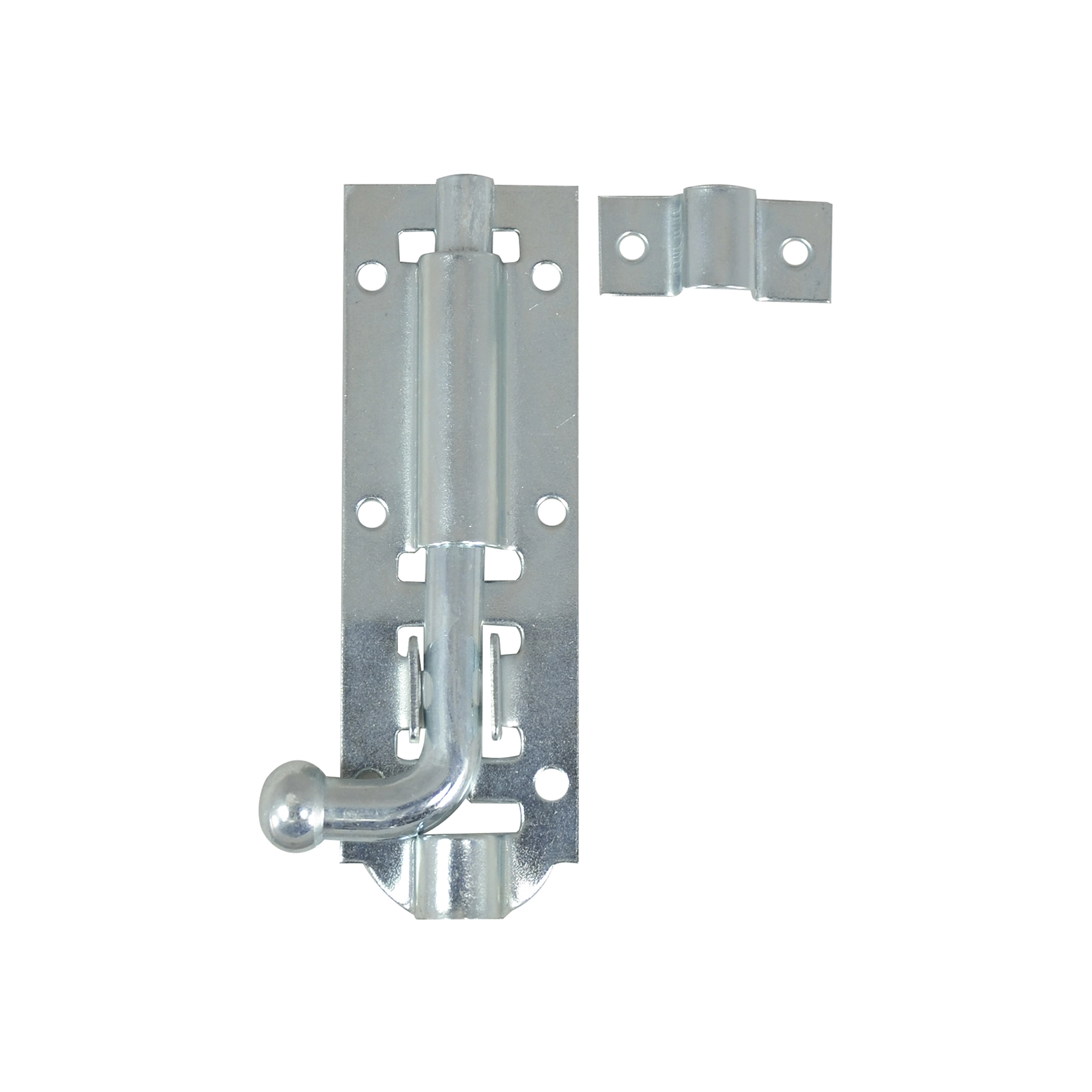 Trinco para Porta Aço Ferrolho Redondo