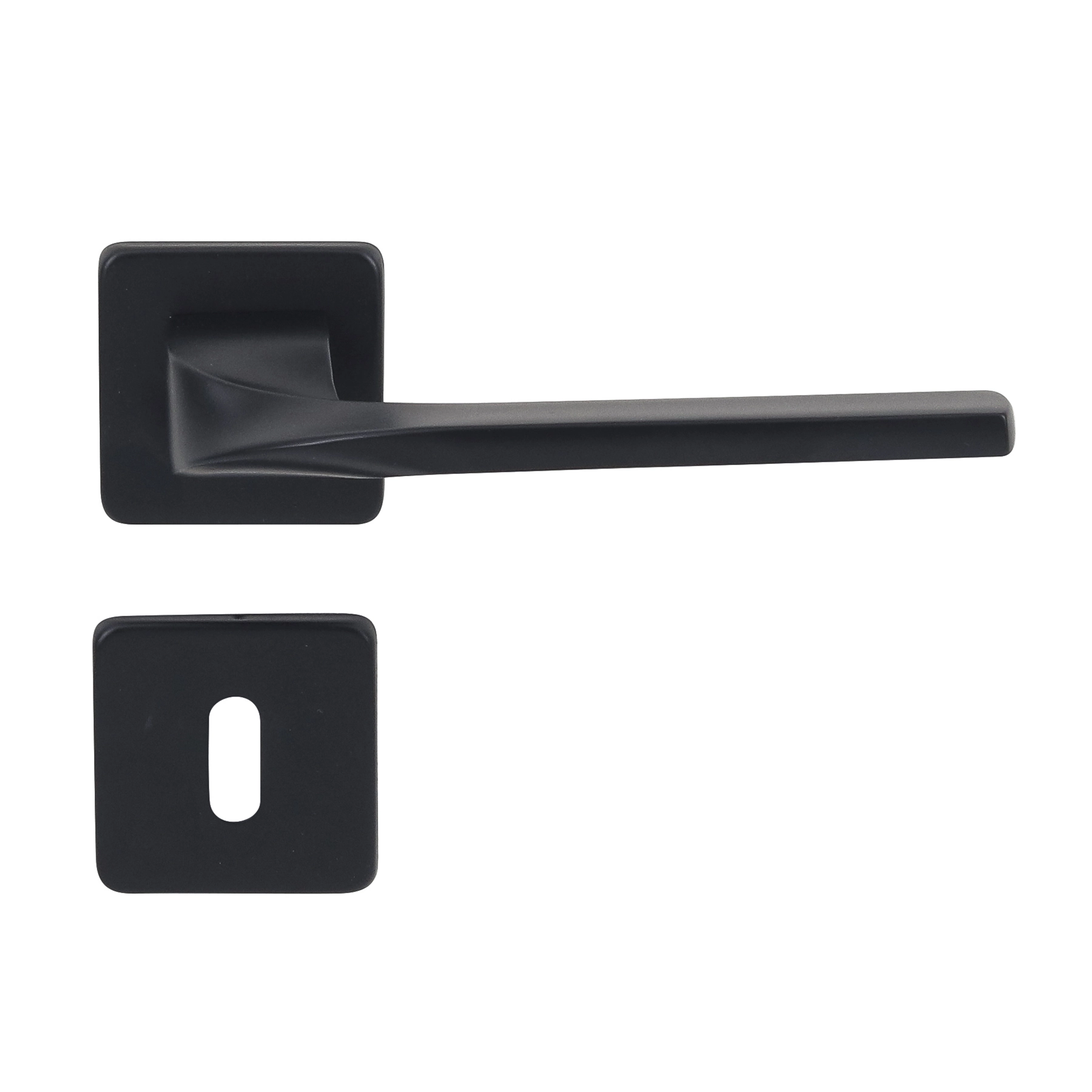 Fechadura para Porta Interna Arouca 4080595/55 Preto 55mm Aço Chave Simples