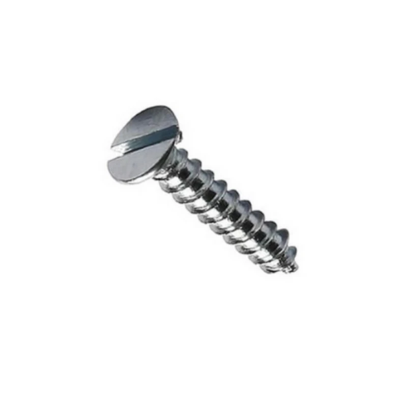 Parafuso 4,8x13 Cabeca Chata Fenda A/a - Pct C/100 Pcs