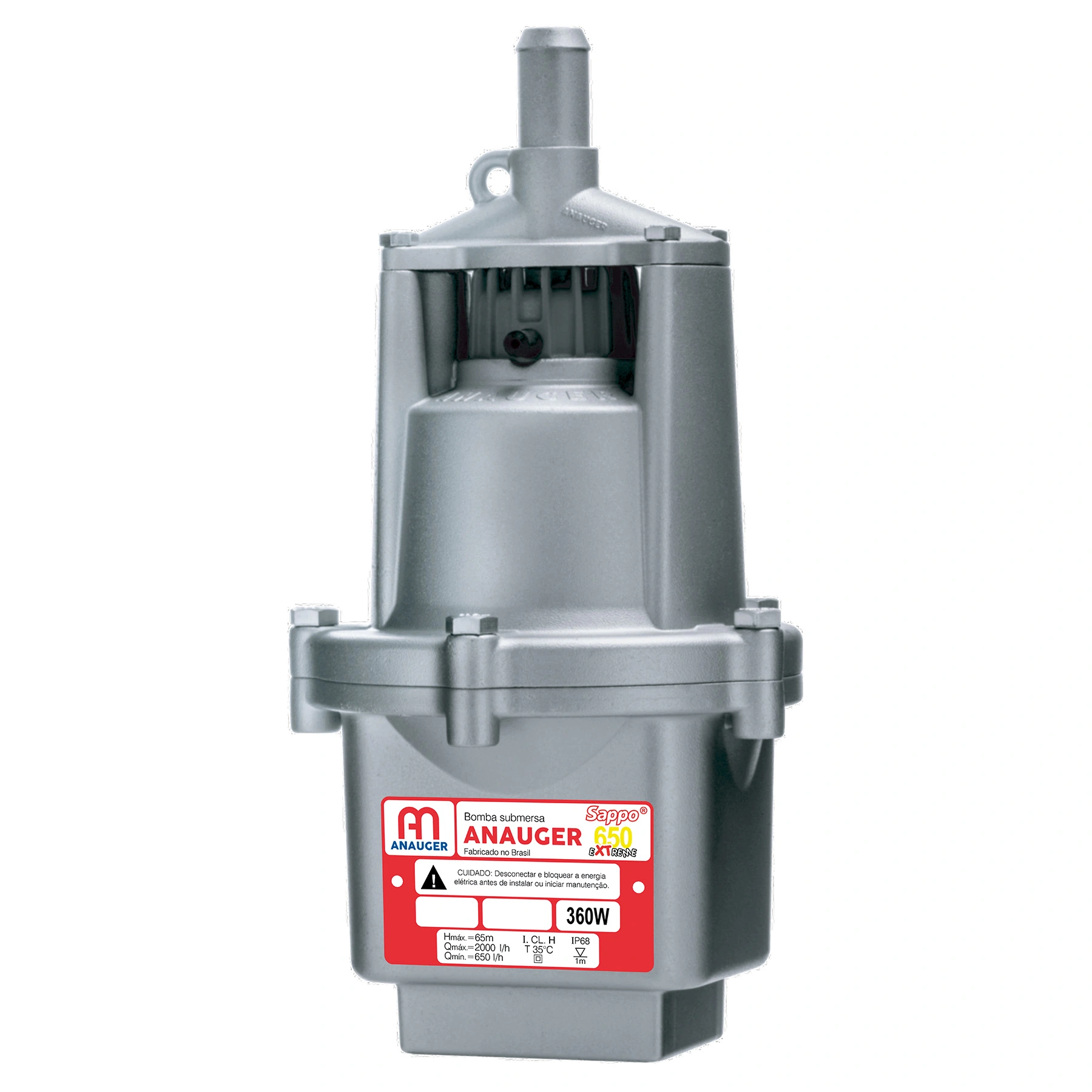 Bomba de Água Submersa Sappo 650 EXTREME 360W 127V (110V) Anauger