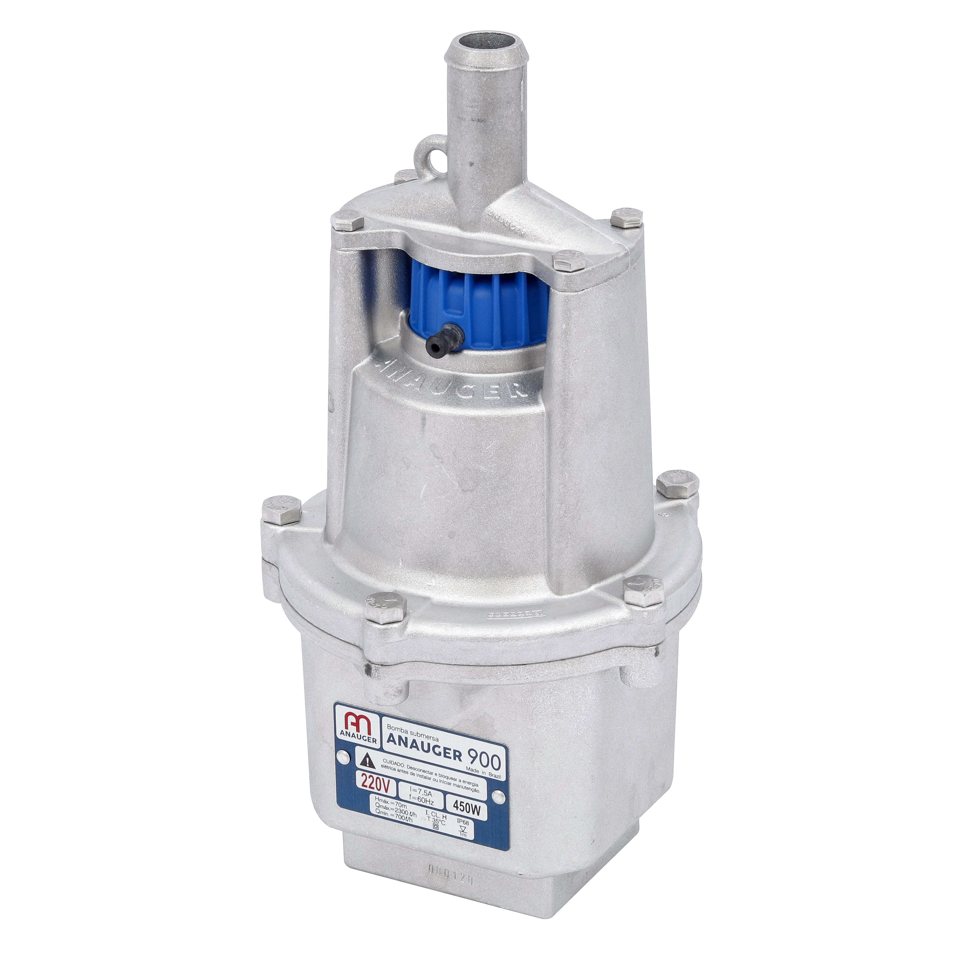 Bomba de Água Submersa 900 450W 220V Anauger