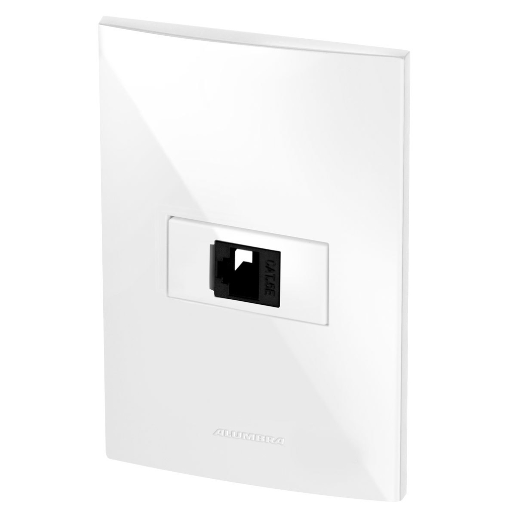 Conjunto 1 Tomada De Rede Rj45 - Alumbra Inova Pro - 85061