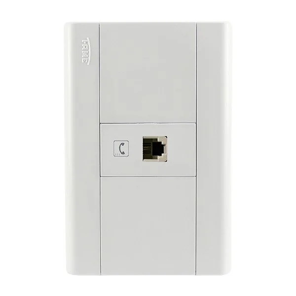 Conjunto Tomada Telefone Rj11- Fame Modulare - 0496