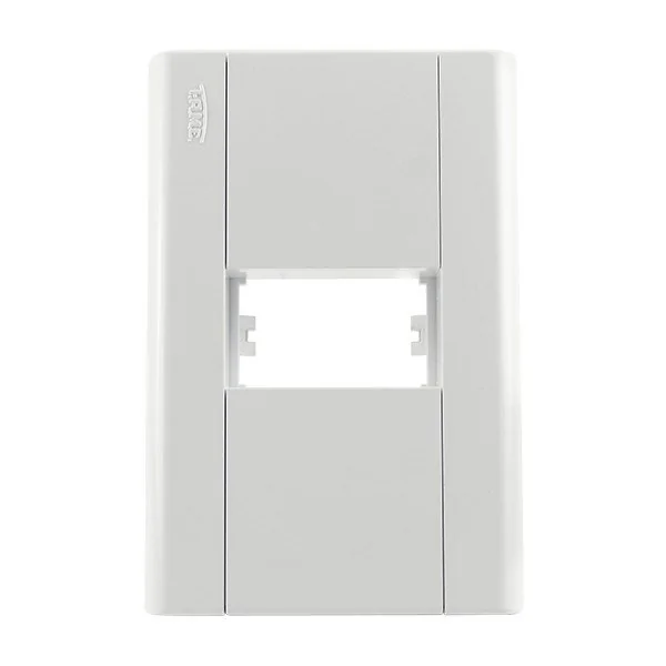 Placa 1 Módulo + Suporte 4x2 - Fame Modulare - 0031