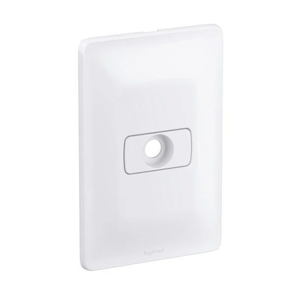 Placa Saída De Fio + Suporte 4x2 - Pial Zeffia - 680137