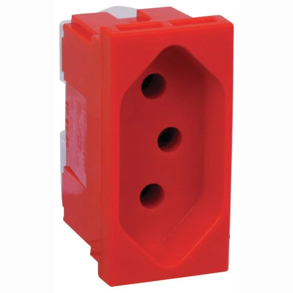 Módulo Tomada Vermelha 20a - Pial Plus - 615079