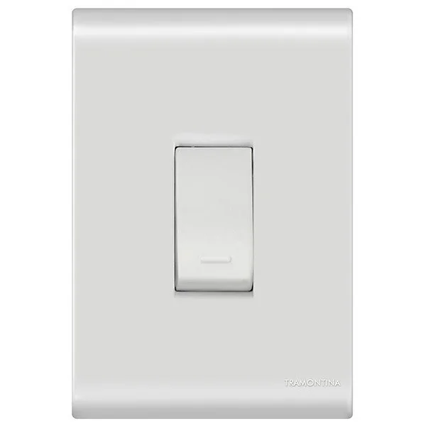 Conjunto 1 Interruptor Simples - Tramontina Liz - 57170001
