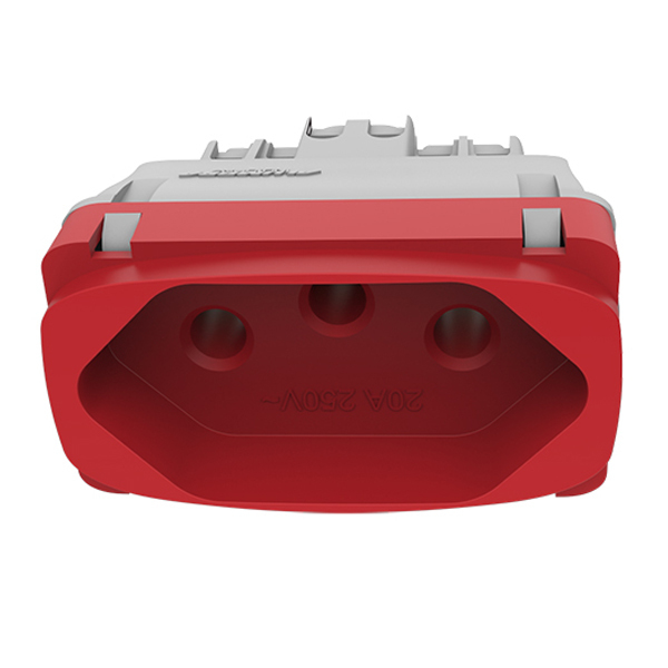 Módulo Tomada 20a Vermelho - Alumbra Gracia - 85315