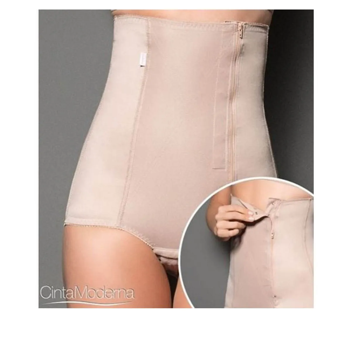 Cinta Pós Parto Com Ziper Lateral Ref 537 Cinta Moderna Cinta Pós Parto Com Ziper Lateral Ref 537 Ci