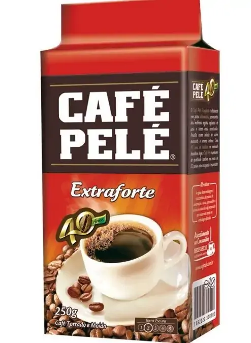 Café Torrado E Moído A Vácuo Extraforte Café Pelé Pacote 250g