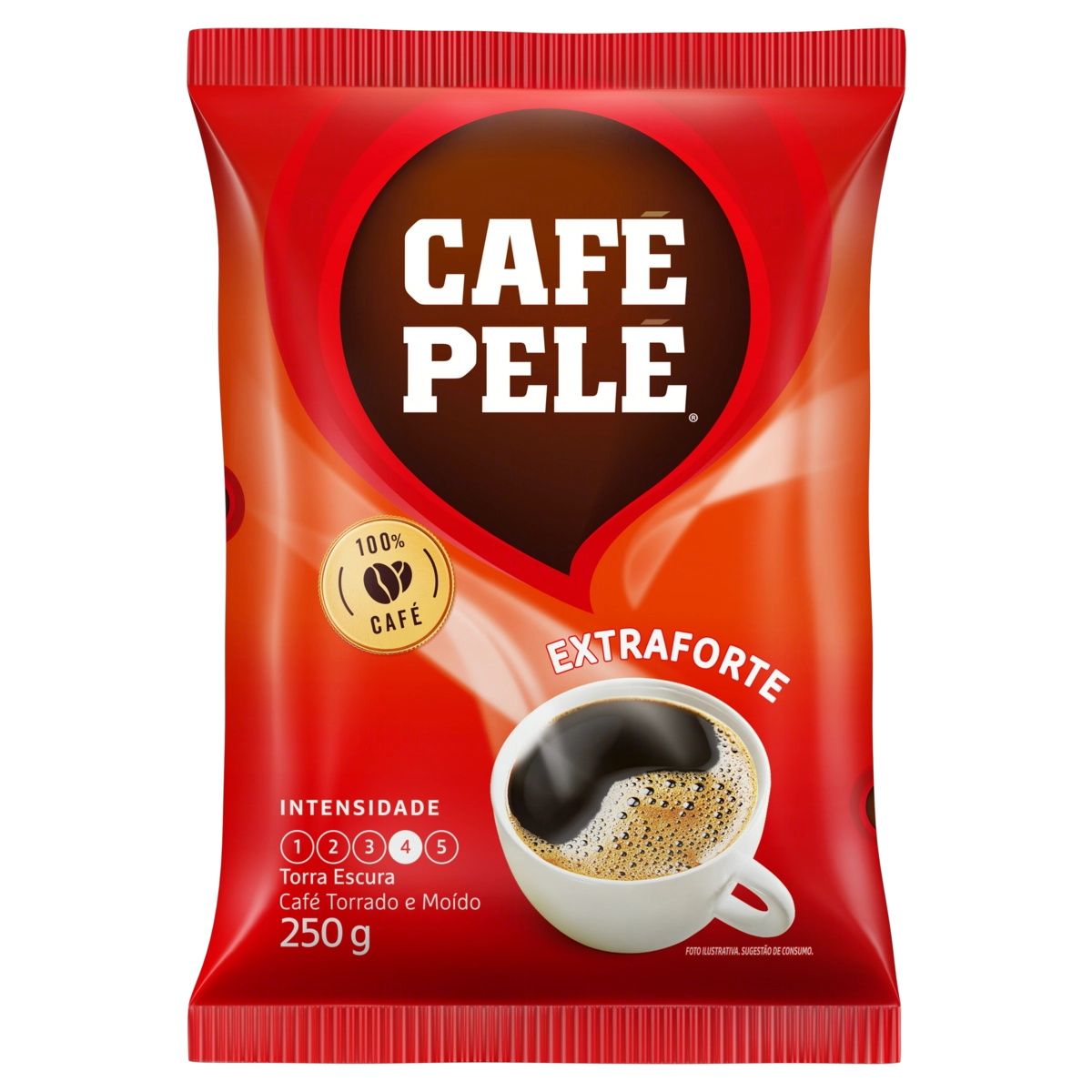 Café Torrado E Moído Extraforte Café Pelé Pacote 250g