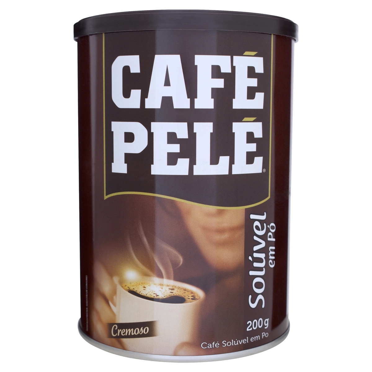 Café Solúvel Em Pó Tradicional Café Pelé Lata 200g