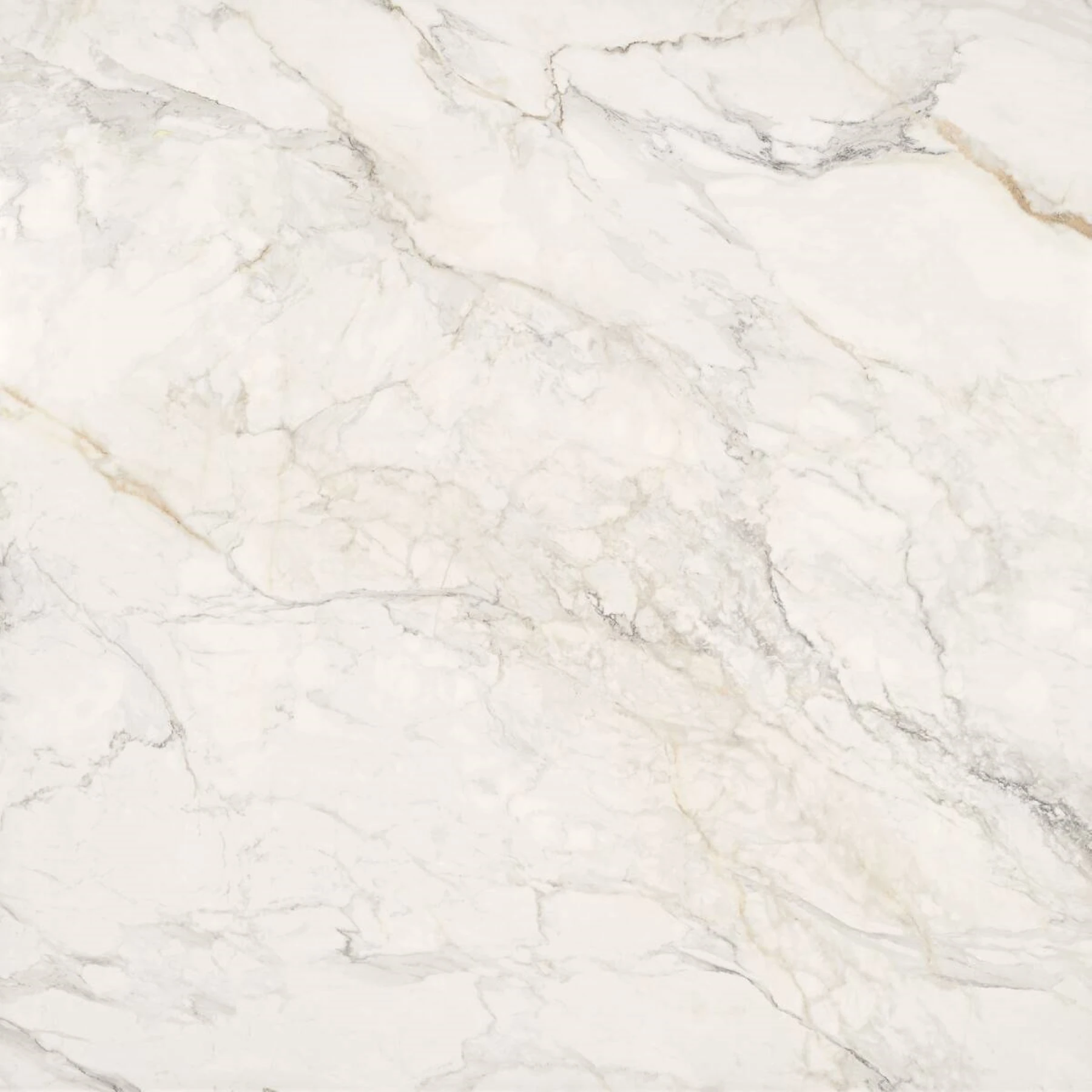 Porcelanato Marmorizado Acetinado (sem brilho) Borda Reta Interno 120x120cm Apuano Oro Portobello