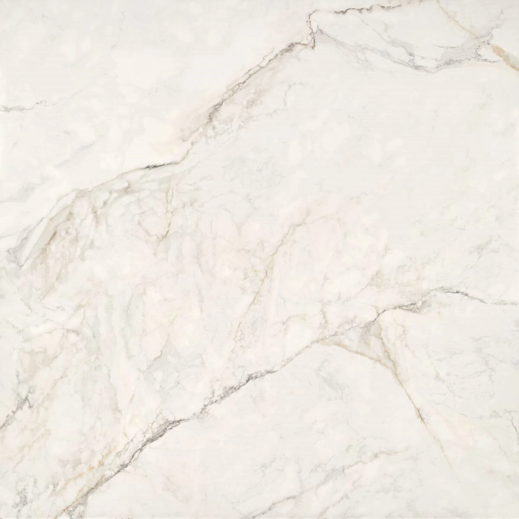 Porcelanato Marmorizado Polido Borda Reta Interno 120x120cm Apuano Oro Portobello