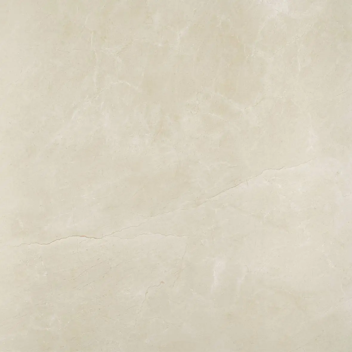 Porcelanato Marmorizado Acetinado Borda Reta Interno 80x80cm Crema Sicilia Portobello