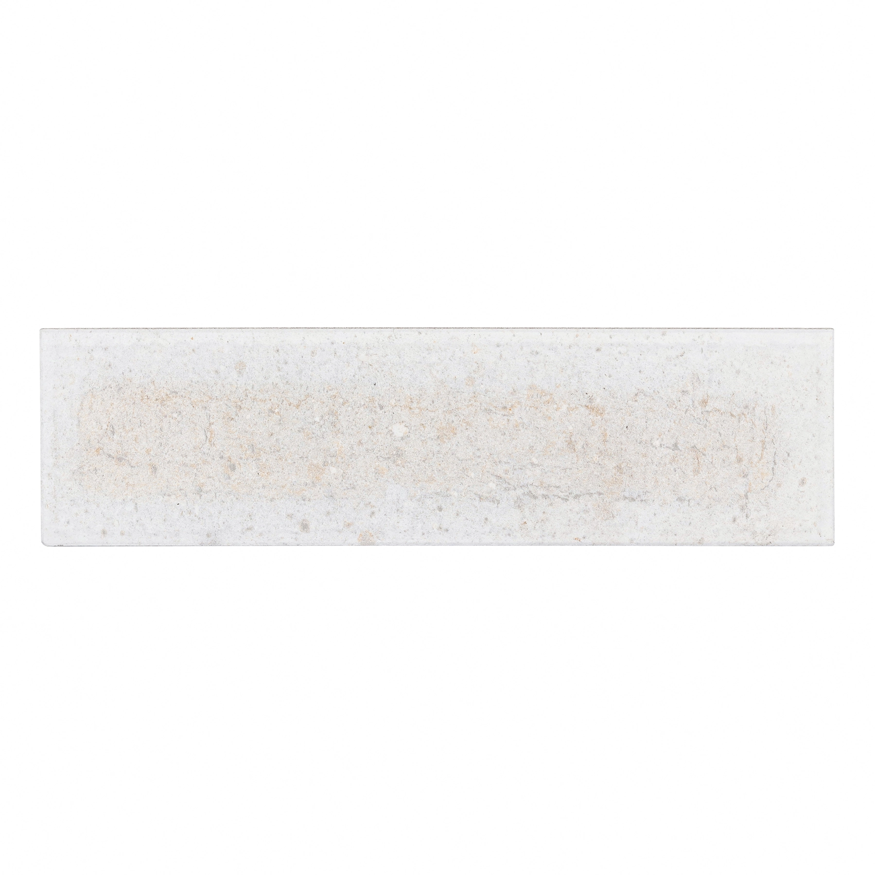 Revestimento para Fachada Tijolinho Fosco 6,5x23cm Borda Arredondada Brit Frost Portobello