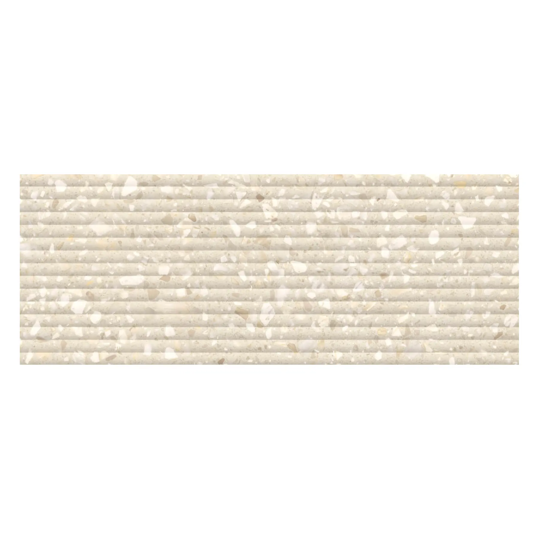 Revestimento de Parede Interno Pedra Acetinado 45x120cm Borda Reta Samba Rock Off White Portobello