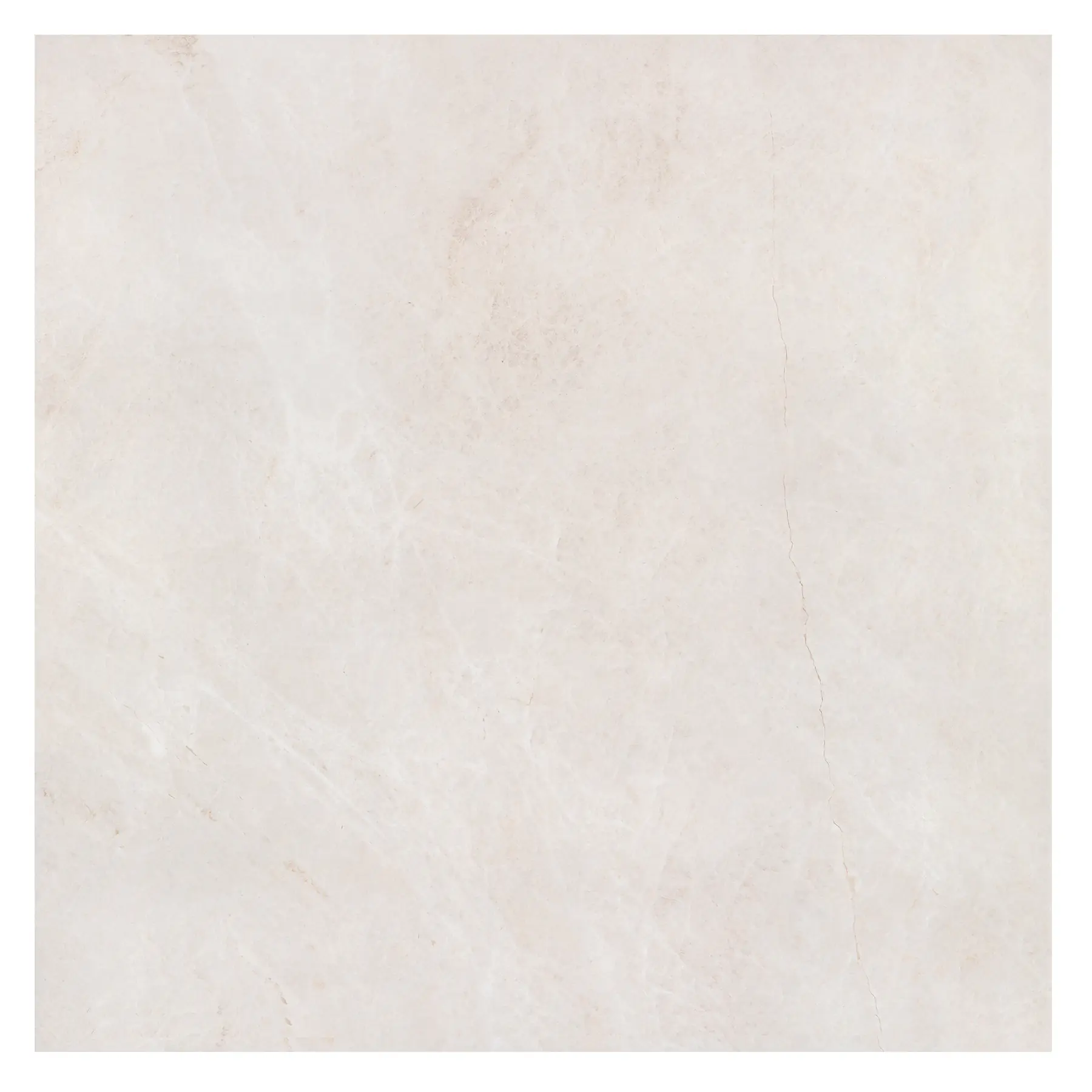 Porcelanato Marmorizado Polido Borda Reta Interno 120x120cm Moonlight Off White Portobello