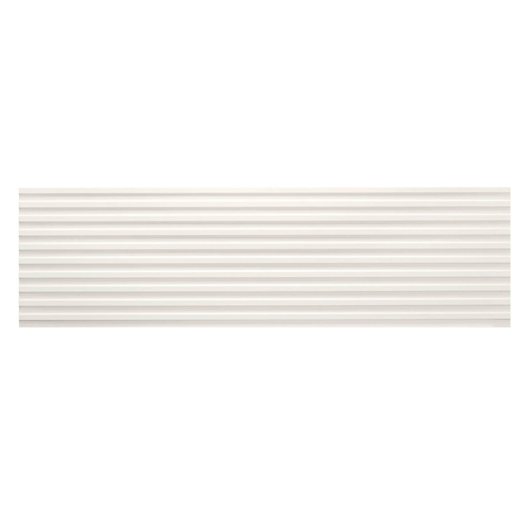 Revestimento de Parede Interno Monocolor Acetinado 30x90cm Borda Reta Decor Branco Portobello
