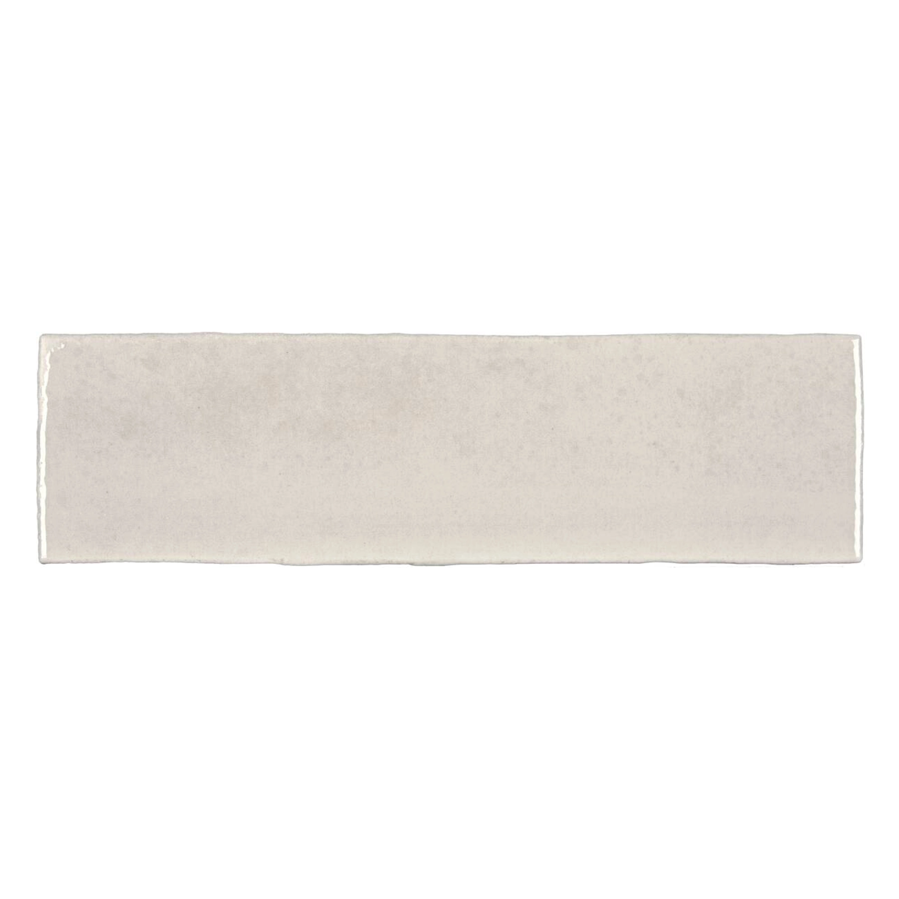 Revestimento de Parede Interno Tijolinho Brilhante 6,5x23cm Borda Arredondada Artfact Off White Portobello