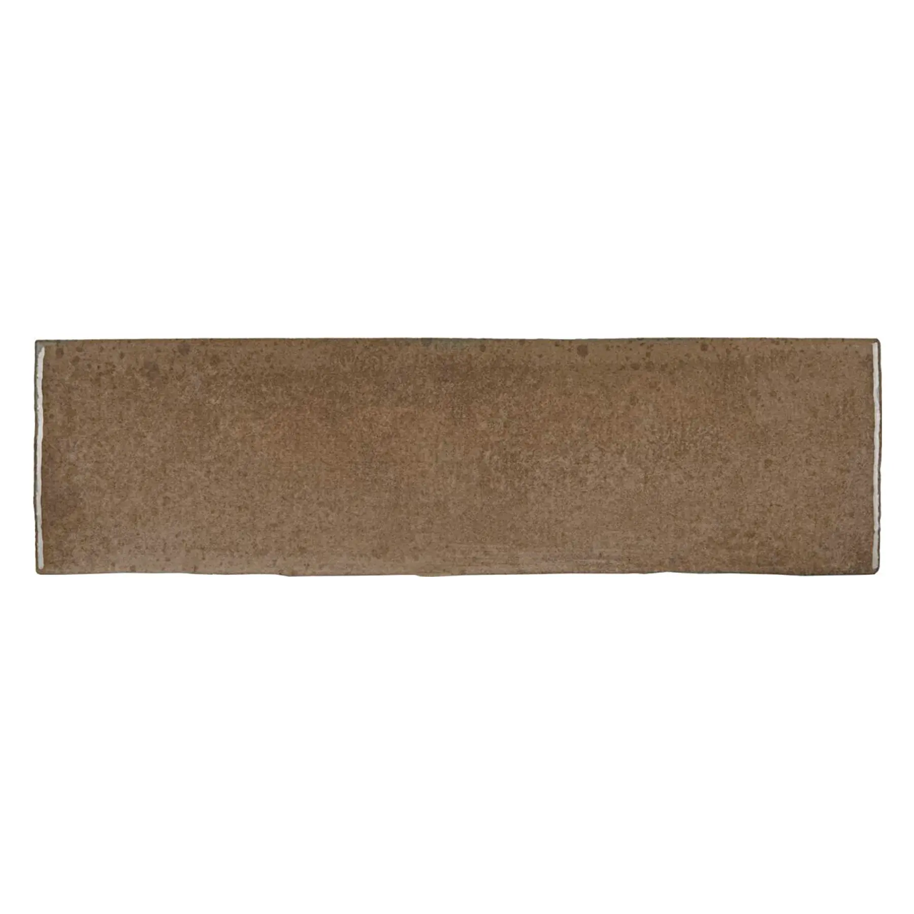 Revestimento de Parede Interno e Externo Tijolinho Brilhante 6,5x23cm Borda Arredondada Artfact Fendi Portobello