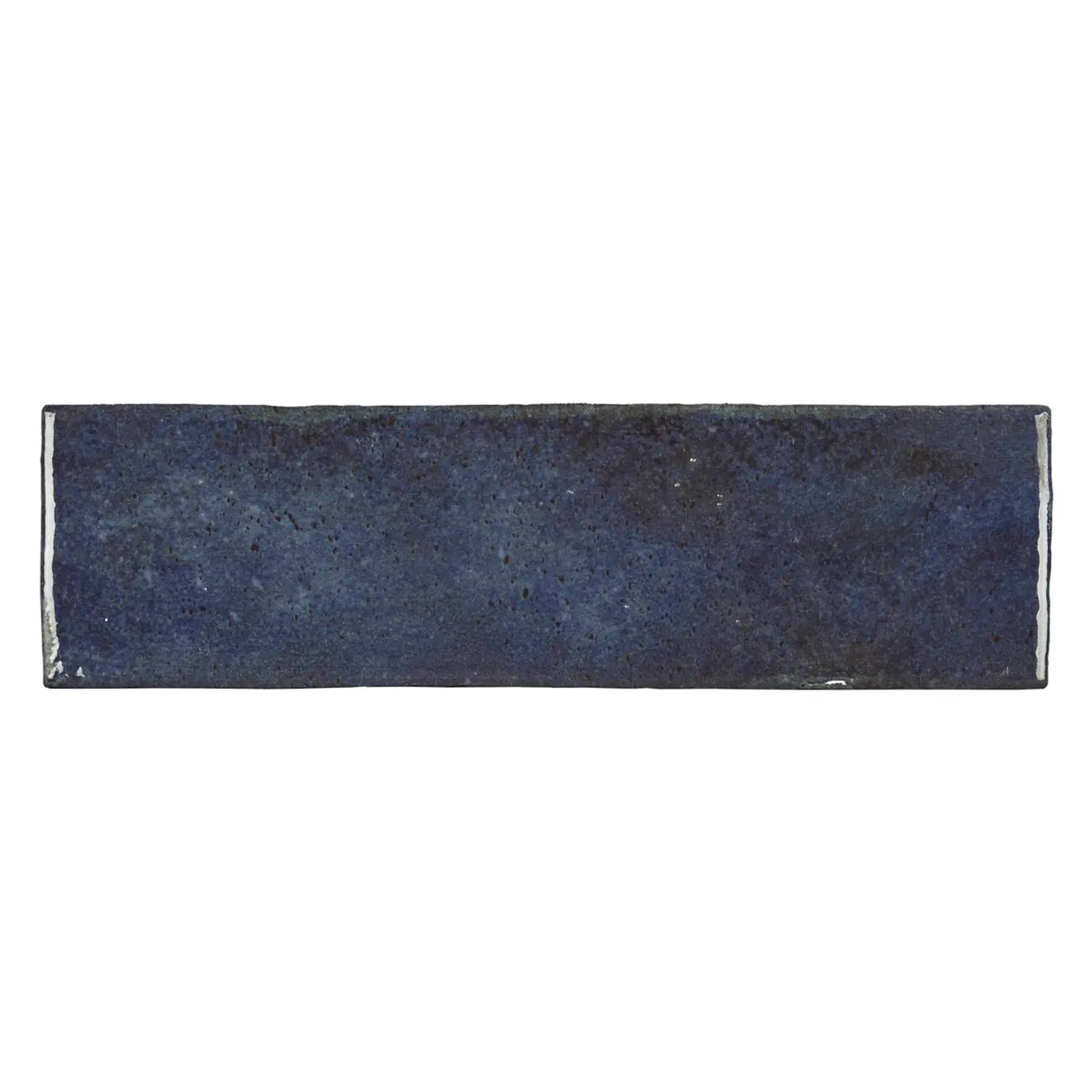 Revestimento de Parede Interno e Externo Tijolinho Brilhante 6,5x23cm Borda Arredondada Artfact Indigo Portobello