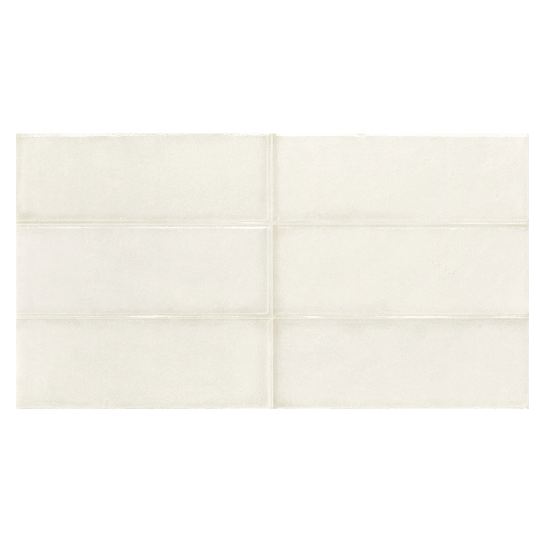 Revestimento de Parede Interno Decorado Brilhante 30x60cm Borda Reta Verre Blanc Portobello
