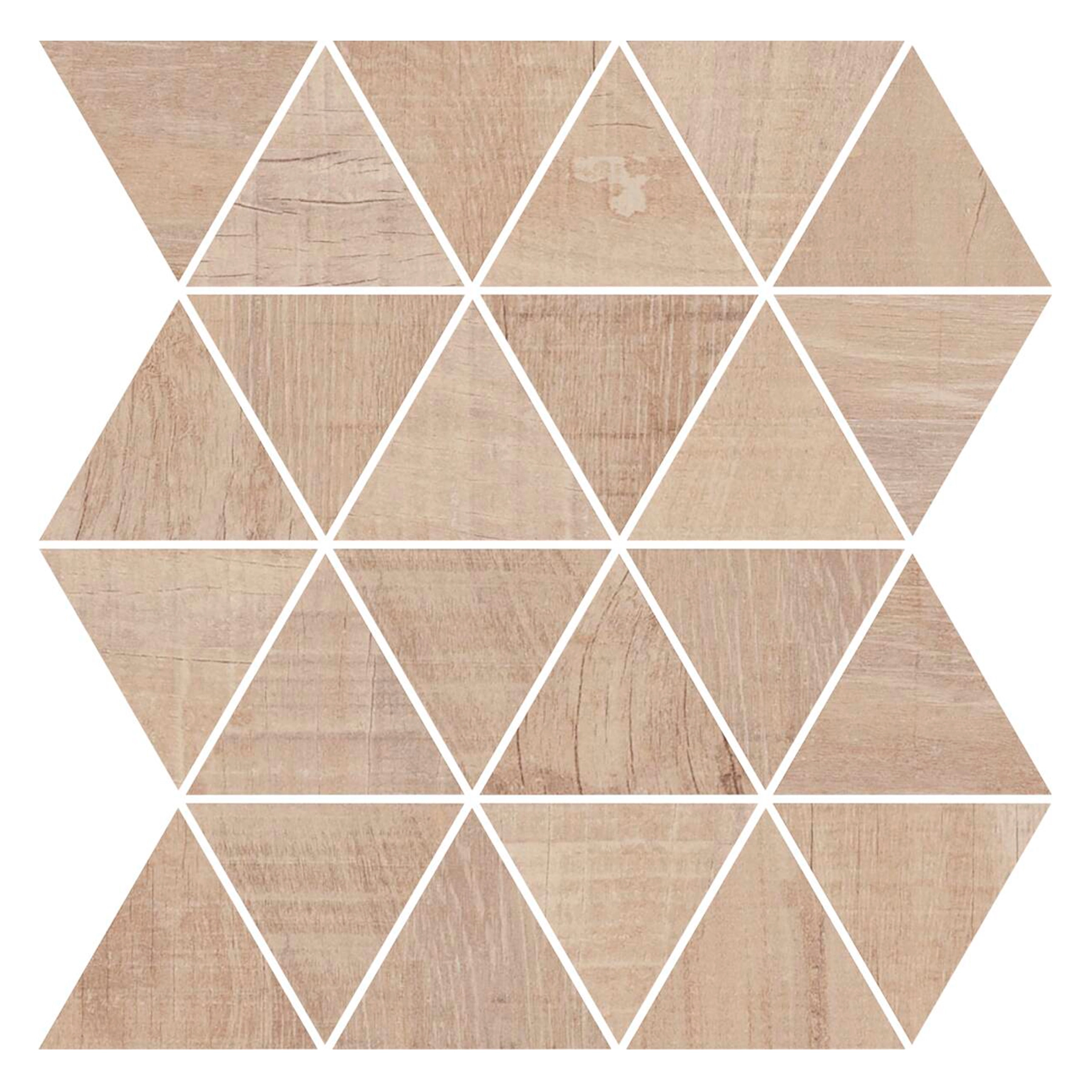 Revestimento de Parede Interno Amadeirado Acetinado 30x30cm Borda Reta Triangle Arca Nordic Portobello