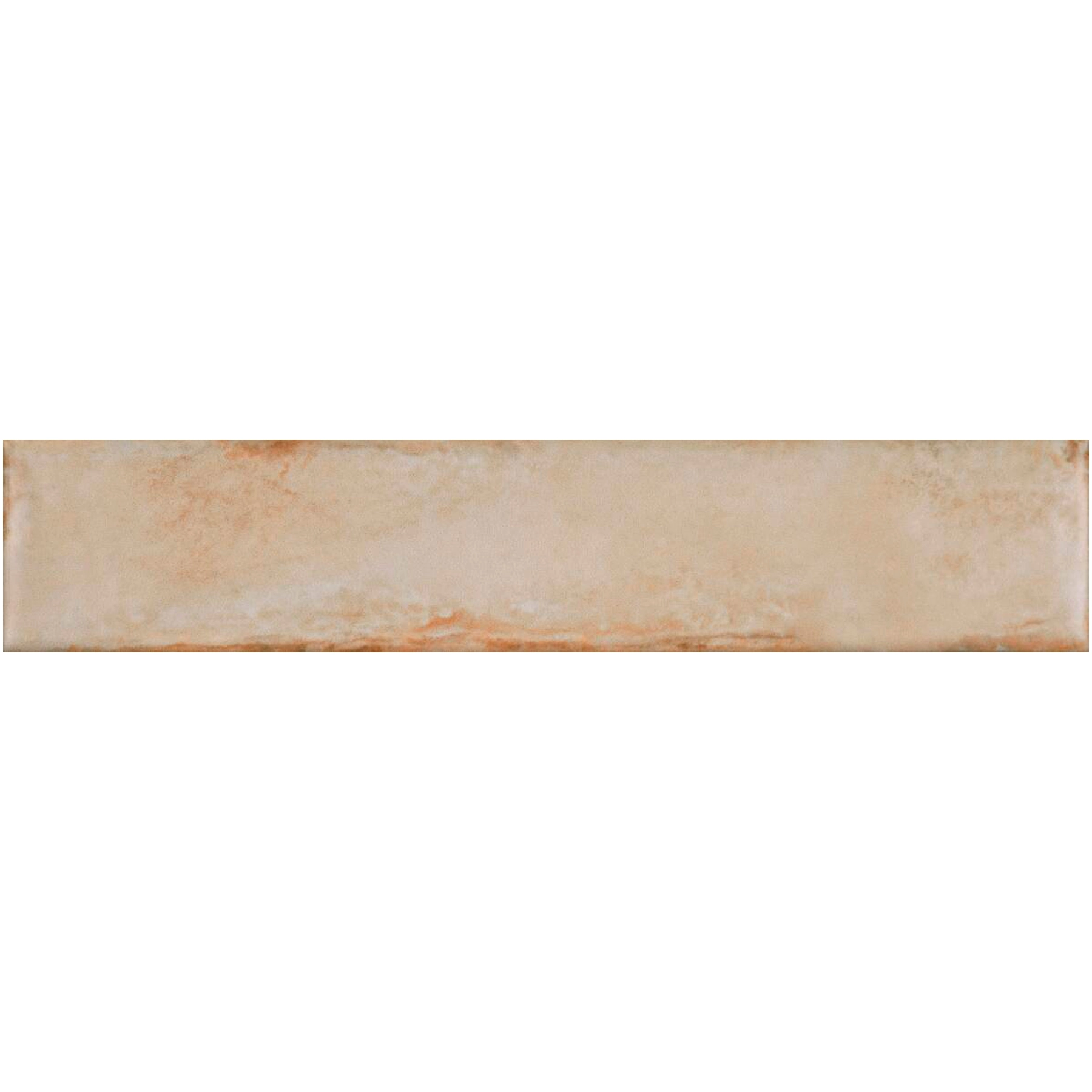Revestimento Externo de Cerâmica Esmaltado Organic Borda Arredondada Bold Bege 05x25cm Portobello