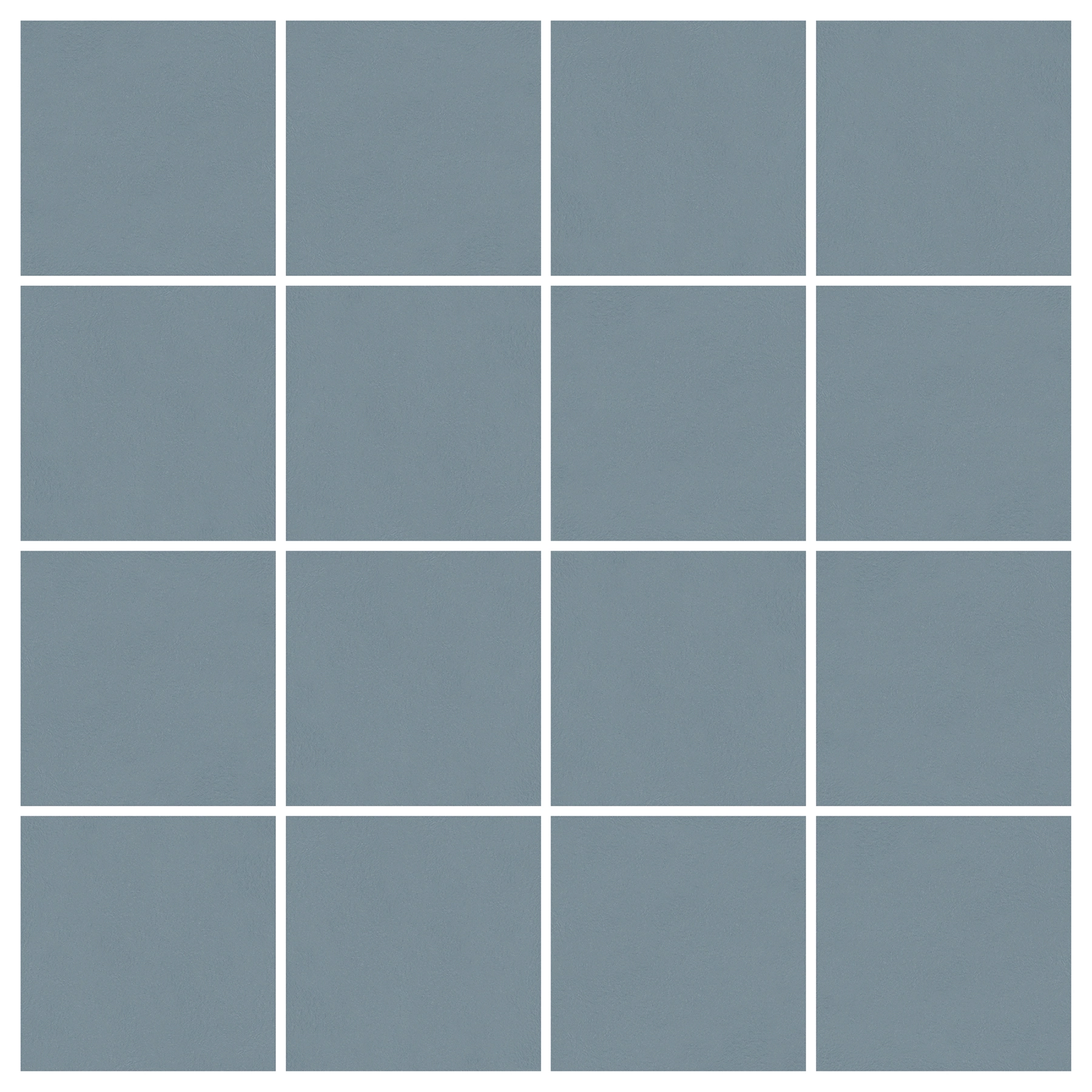 Revestimento para Fachada e Piscina Monocolor Fosco 7,5x7,5cm Borda Arredondada Surfaces Flat Sky Portobello
