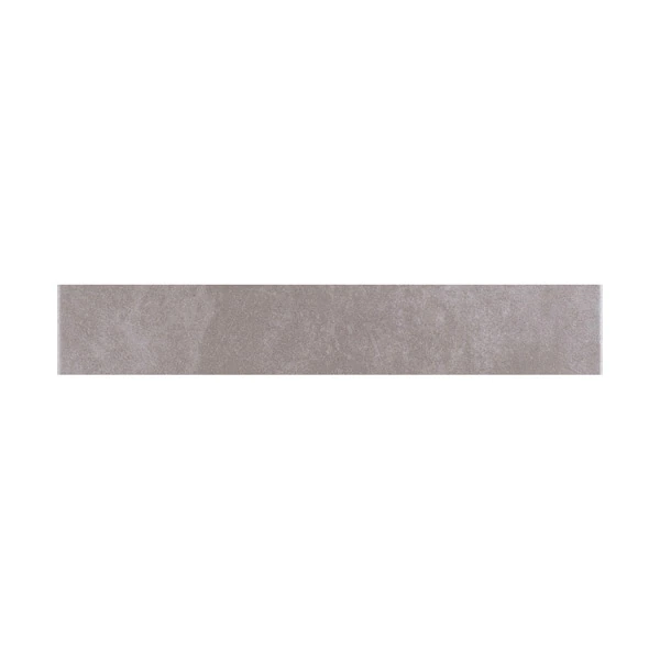 Rodapé Coordenado Cerâmica Cimento Cinza 10x60cm Portobello